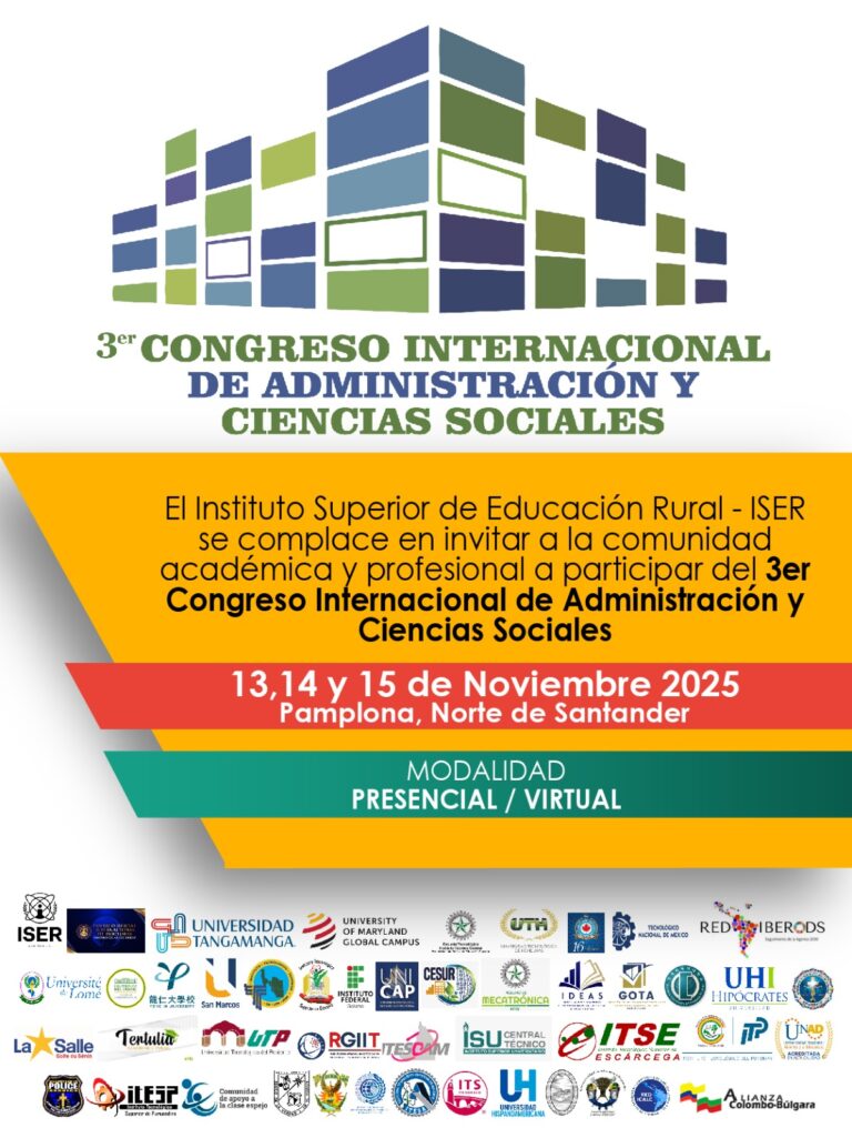 3er. Congreso Internacional de Administración y Ciencias Sociales