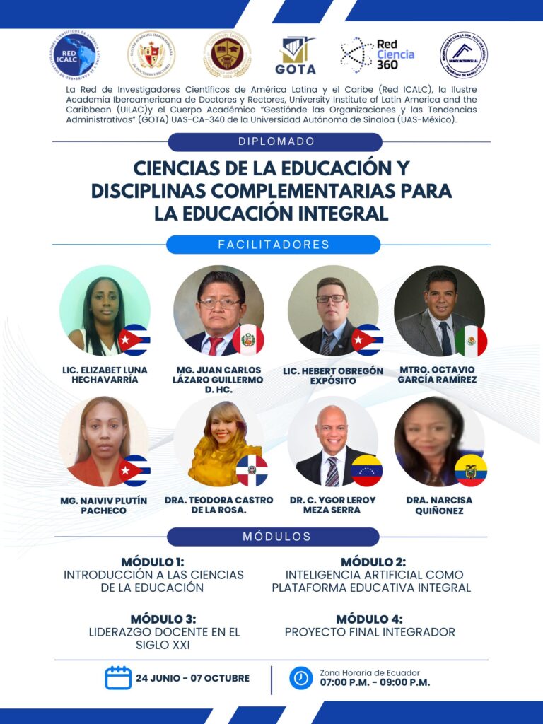 Diplomado: “Ciencias de la Educación y Disciplinas Complementarias para la Educación Integral”